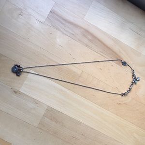 Lucky Brand charm pendant necklace - 16.5”-18”